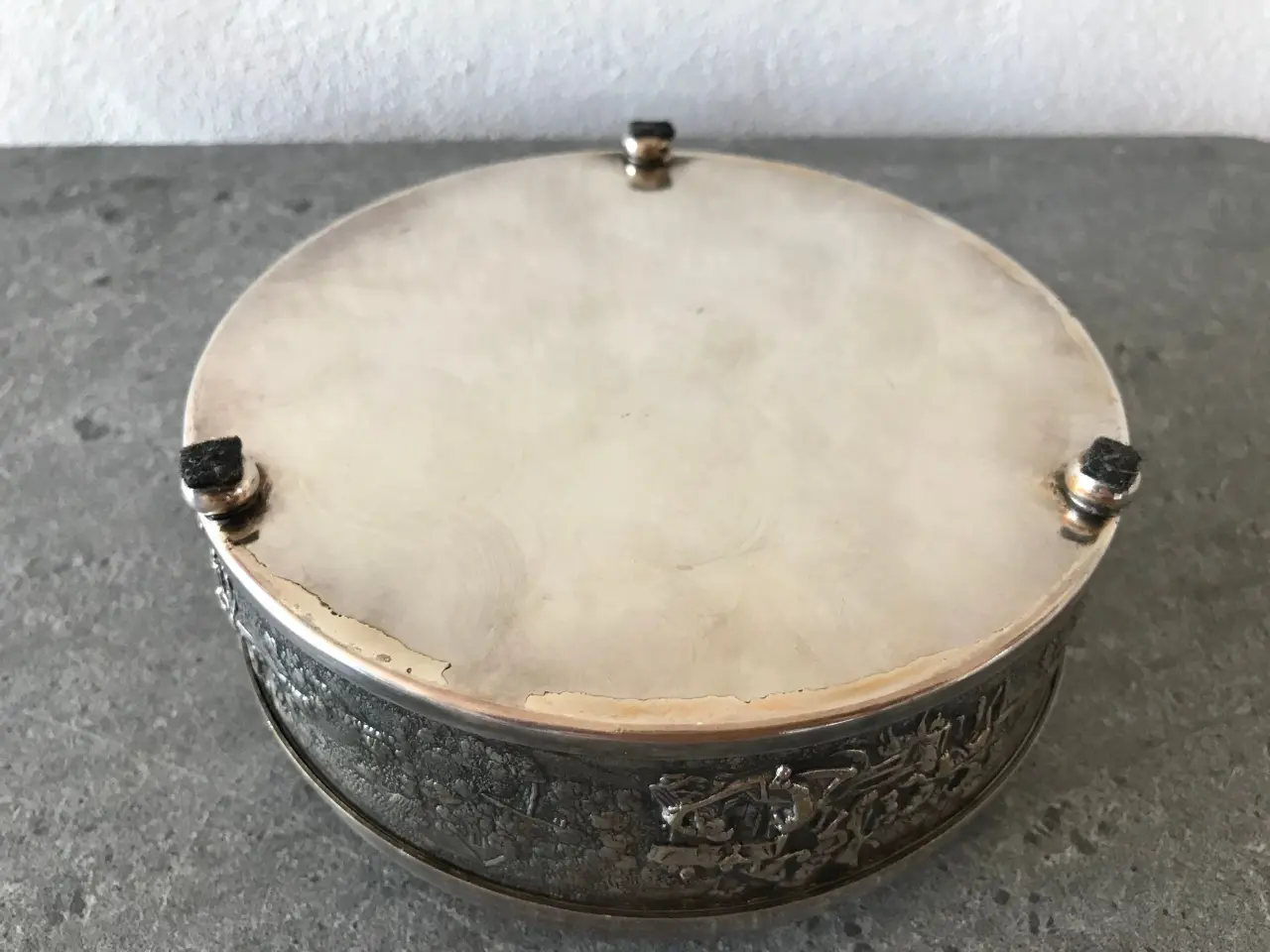 Billede 7 - Vintage messing skrin / æske i blik