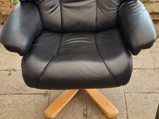 Læderstol