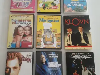 Diverse DVD-film