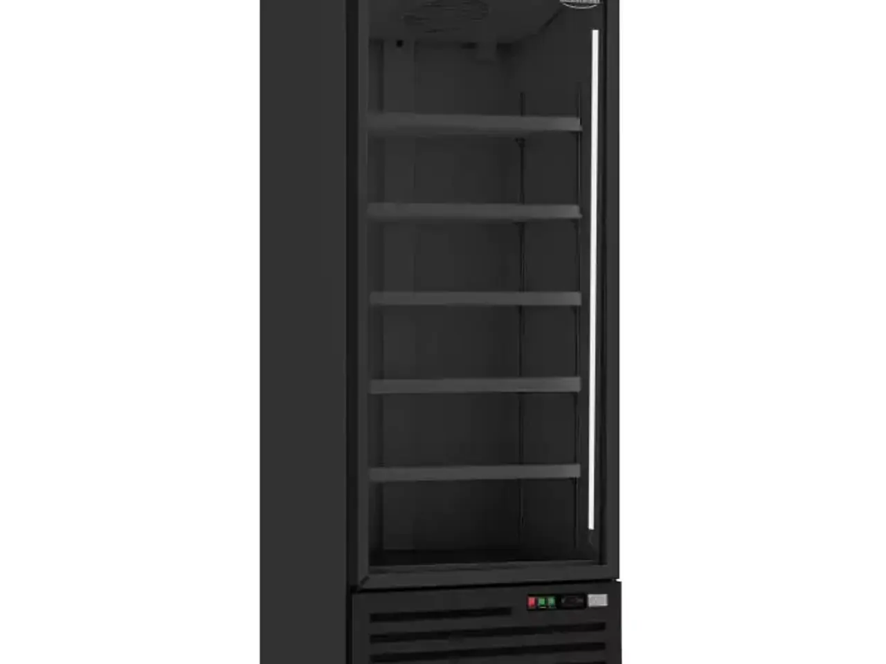 Billede 1 -  Displaykøleskab 600 L – sort