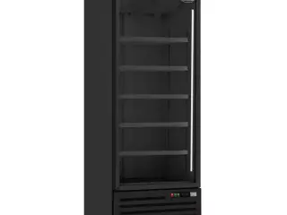 Displaykøleskab 600 L – sort