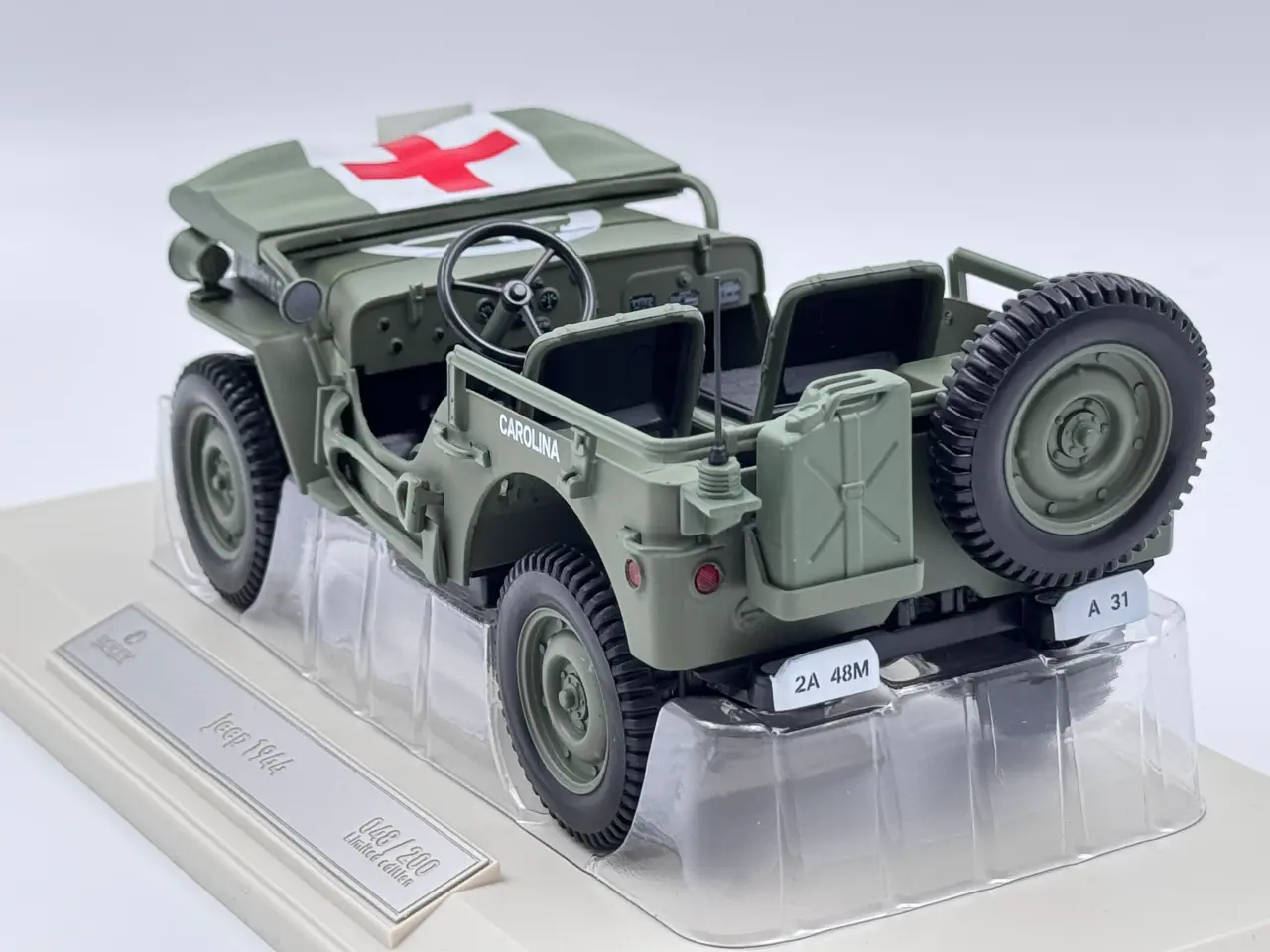 Billede 6 - 1944 Jeep US Army "US Army Ambulance" D-Day 1:18