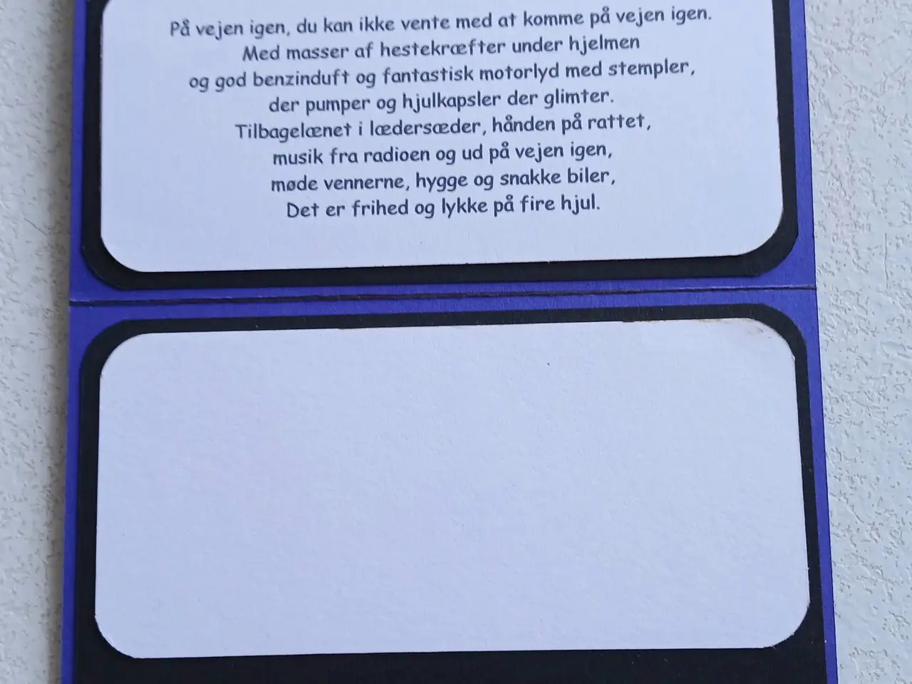 Billede 8 - Fødselsdagskort med klassiske biler sælges