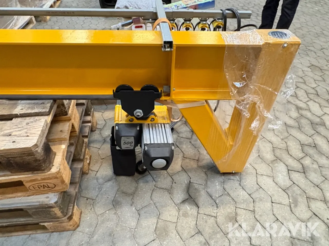 Billede 6 - Svingkran 500kg Erikkila PKA Yale motor