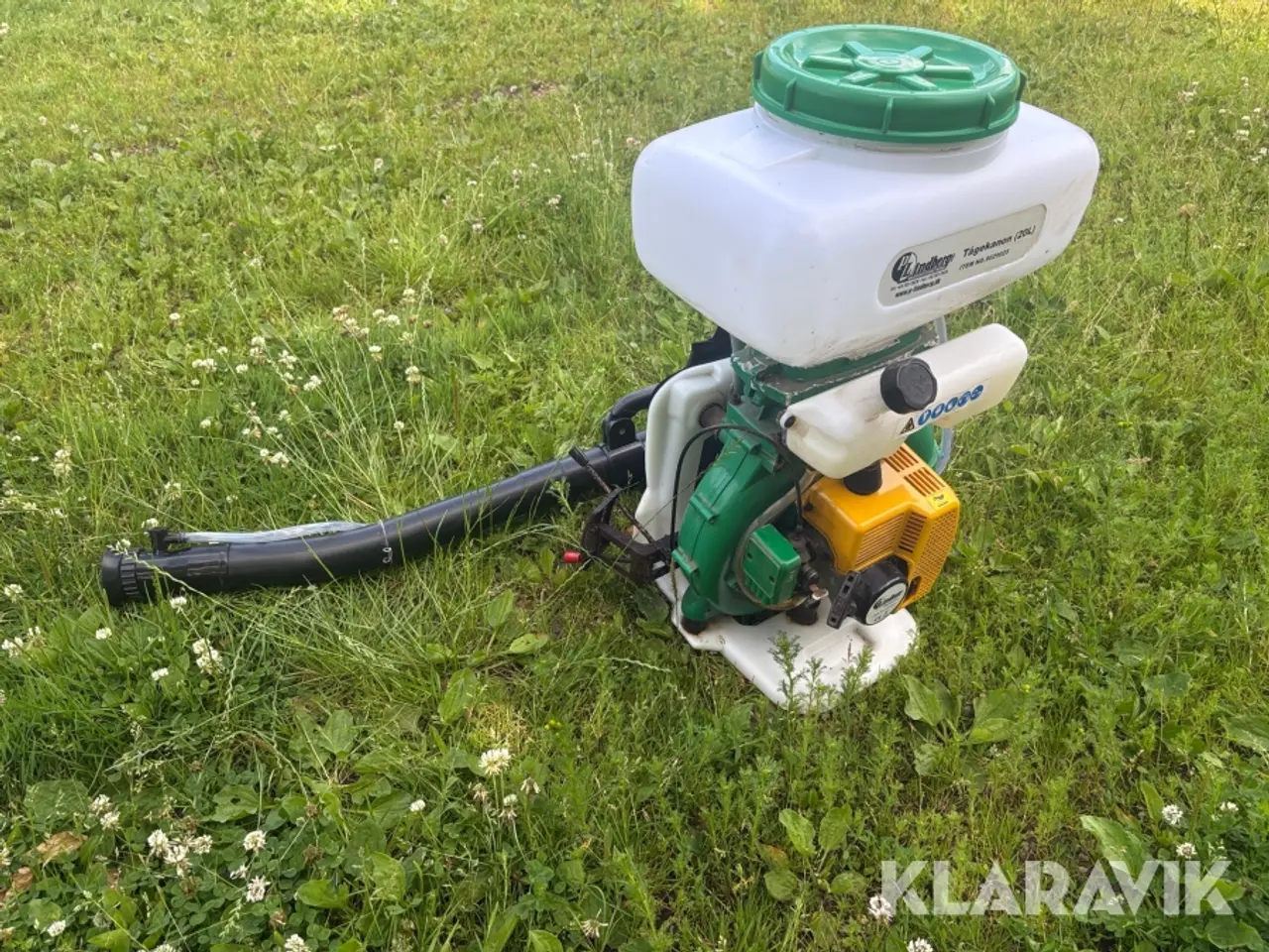 Billede 1 - Rygsprøjte / tågekanon P-Lindberg 20L