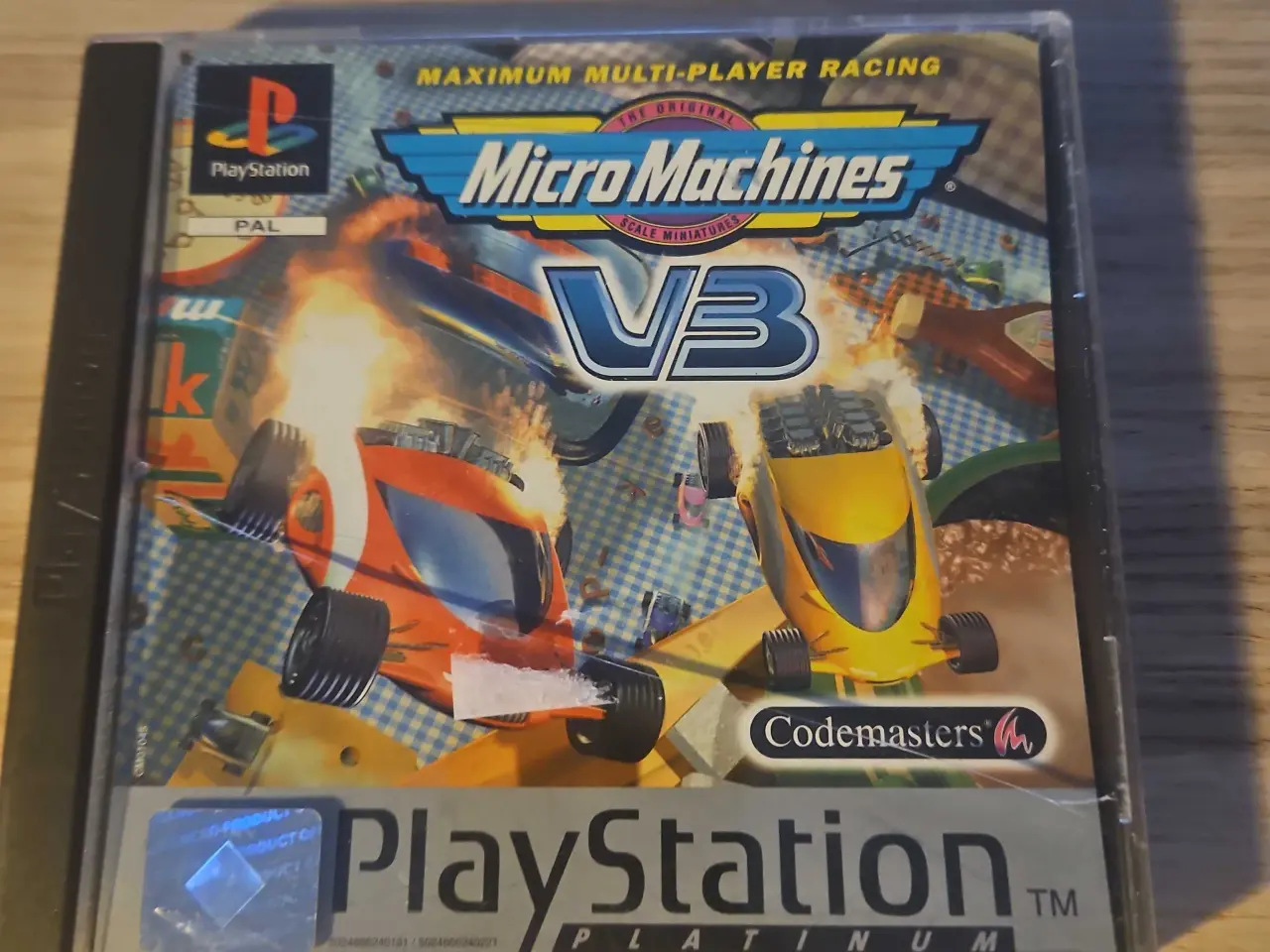 Billede 1 - Micro machines v3 ps spil