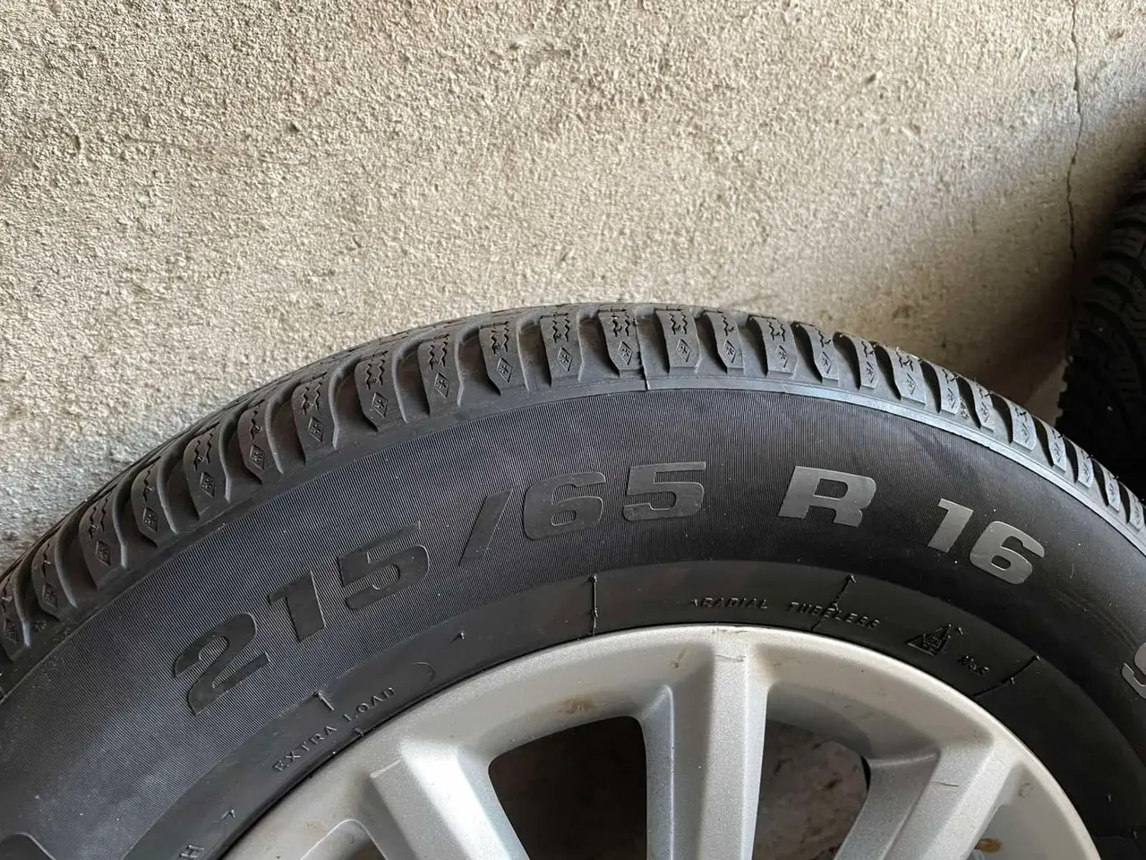 Billede 2 - 16 Originale Opel Aluhjul med vinterdæk