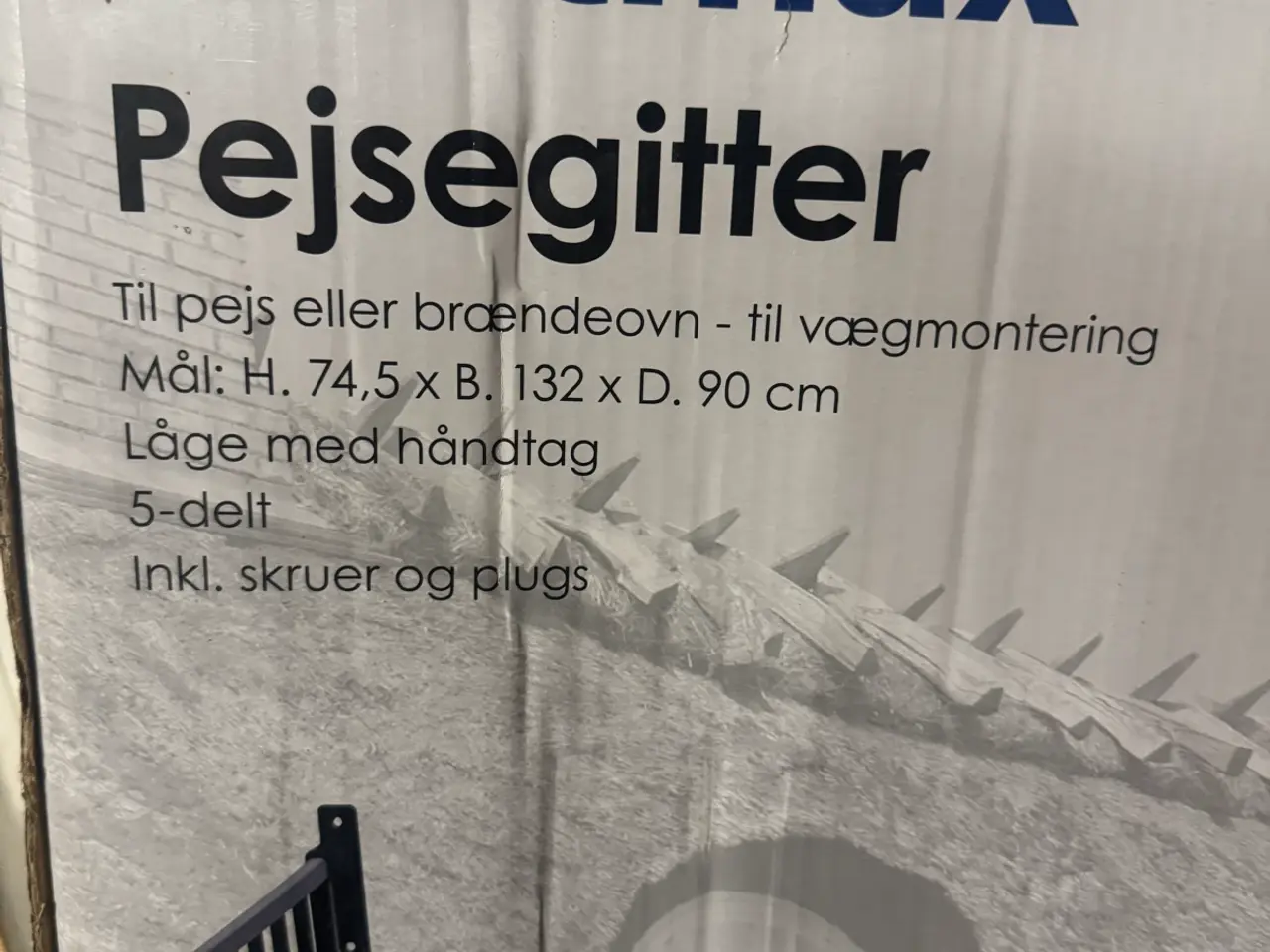 Billede 2 - Brændeovns gitter