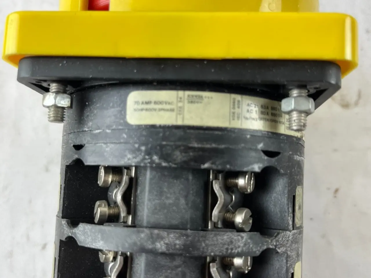 Billede 3 - Salzer S606 Rotary Isolator kontakt 70A 600VAC