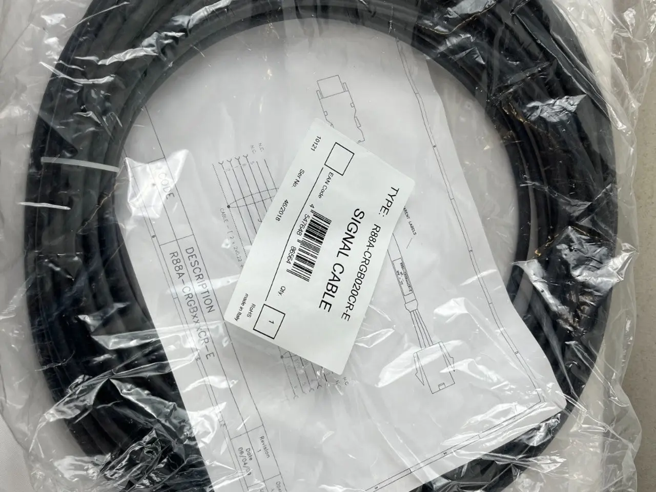 Billede 2 - Omron R88A-CRGB020CR-E Encoder Signal kabel 20m /