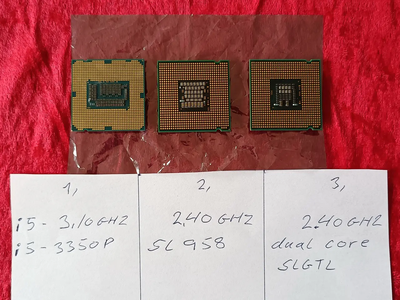 Billede 2 - 3 stk Intel cpu,er i5 mm
