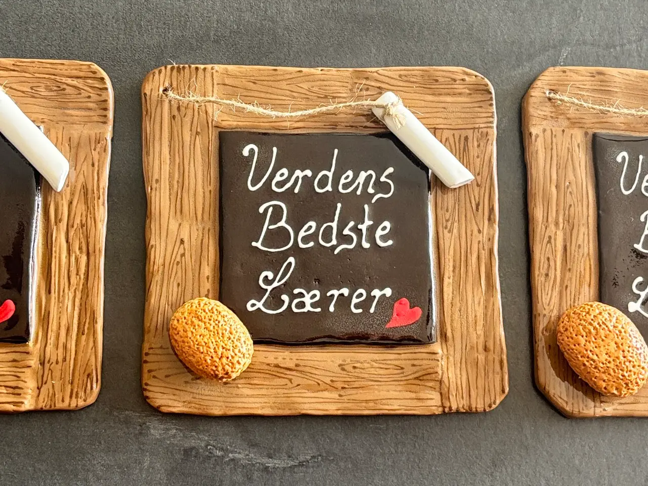 Billede 1 - Tavle til lærer i keramik.