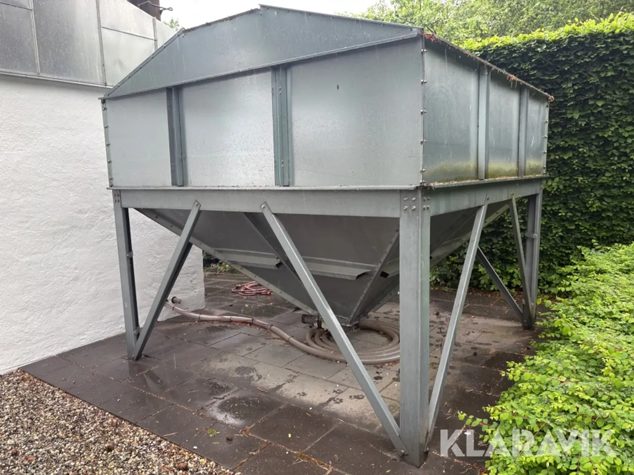 Billede 1 - Træpillesilo Outdoor silo for wood pellets