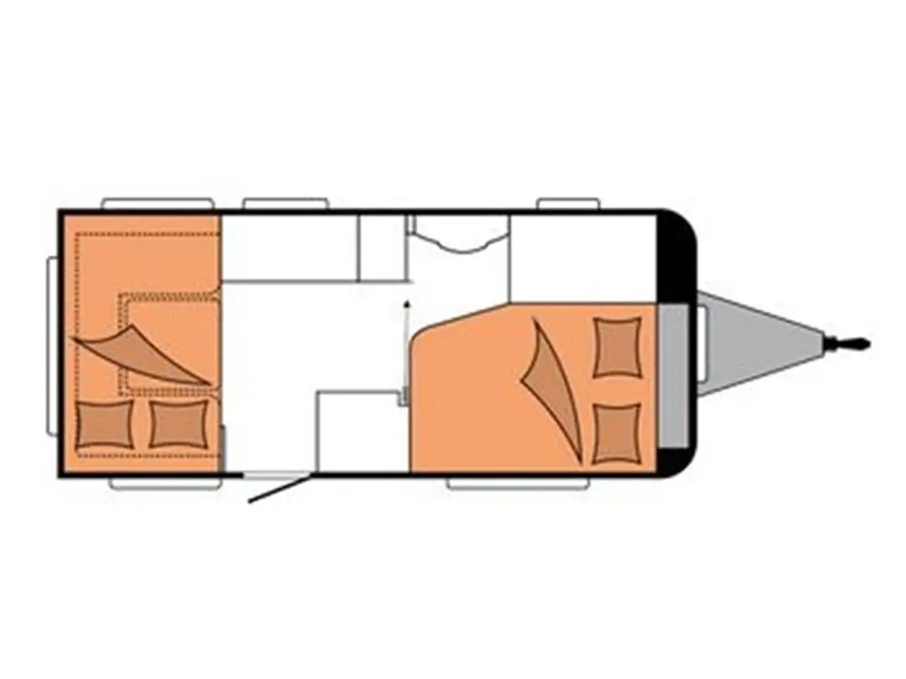 Billede 18 - 2026 - Hobby De Luxe 460 UFe   Ny 2026 Kampagne model fra HOBBY med fransk seng - kan nedvejes til 1350 kg.