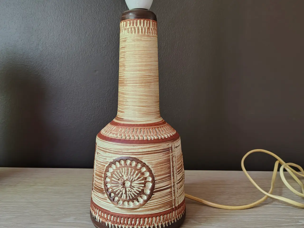 Billede 4 - Flot West Germany bordlampe