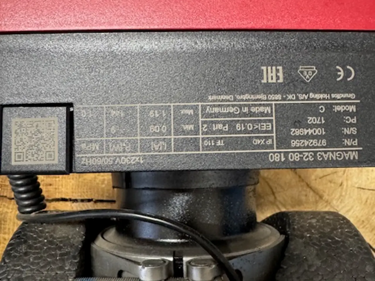 Billede 2 - Grundfos cirkulationspumpe Magna 3 32-80-180