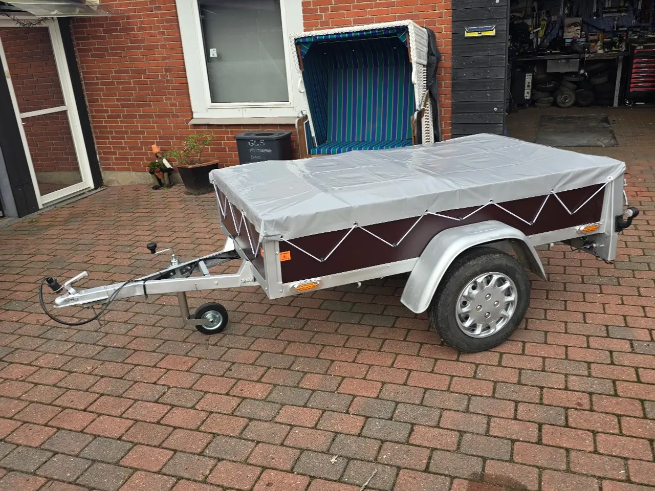 Billede 3 - Variant trailer nys. Incl nr pl