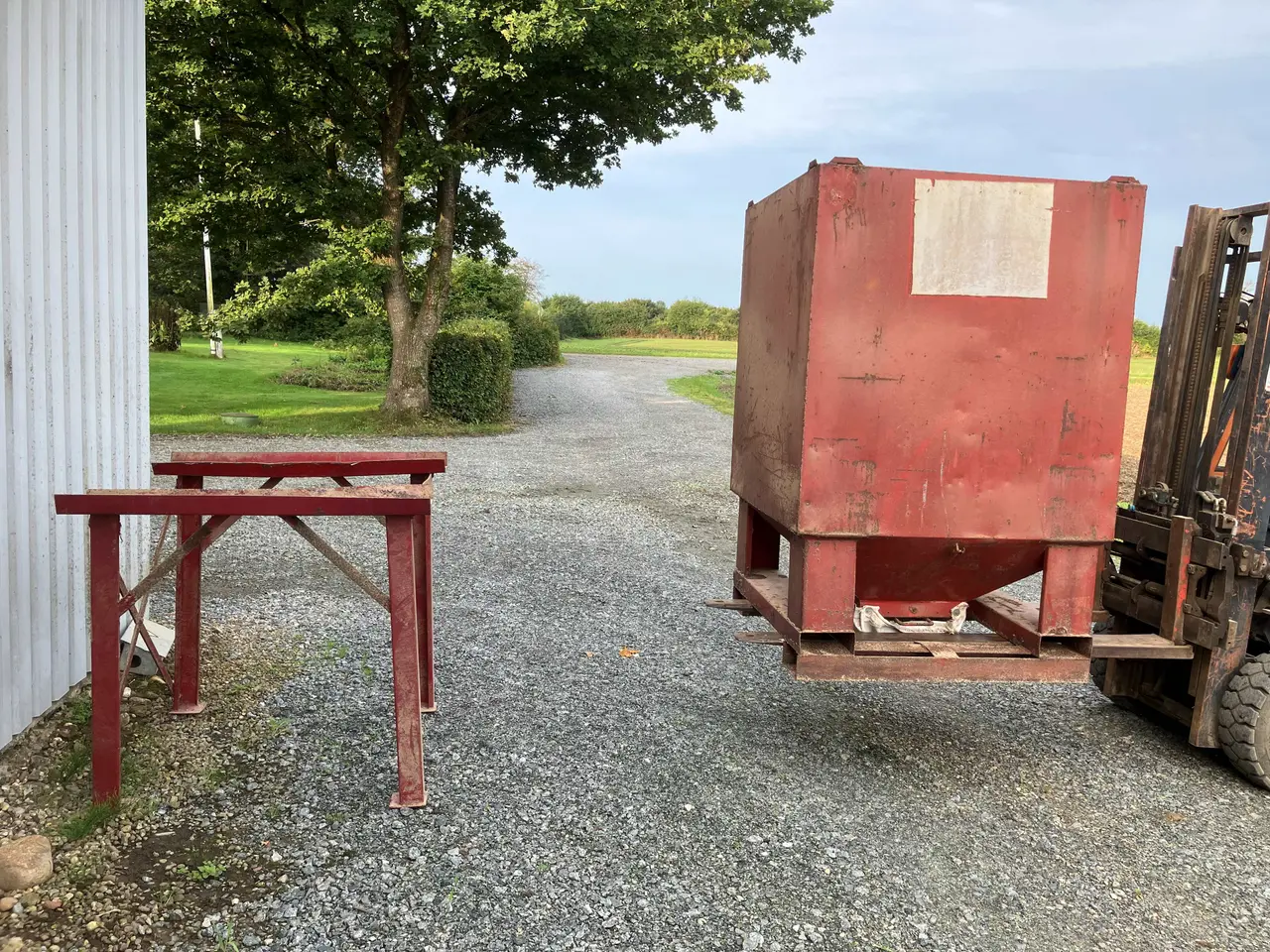 Billede 2 - Silo til foder eller træpiller e.lign.