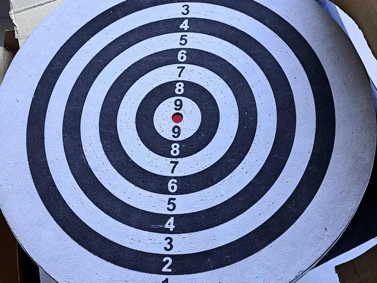 Billede 5 - Dartskive, der er skiver på begge side