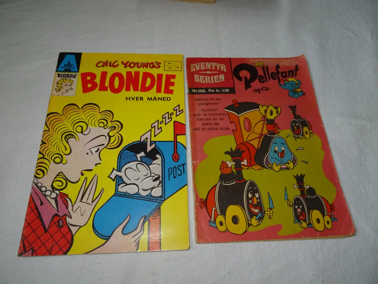 Billede 1 - Blondie + eventyrserien nr 108 25 kr stk