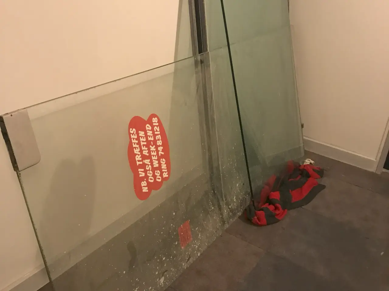 Billede 1 - Glasplade 1400x 800x 13 mm