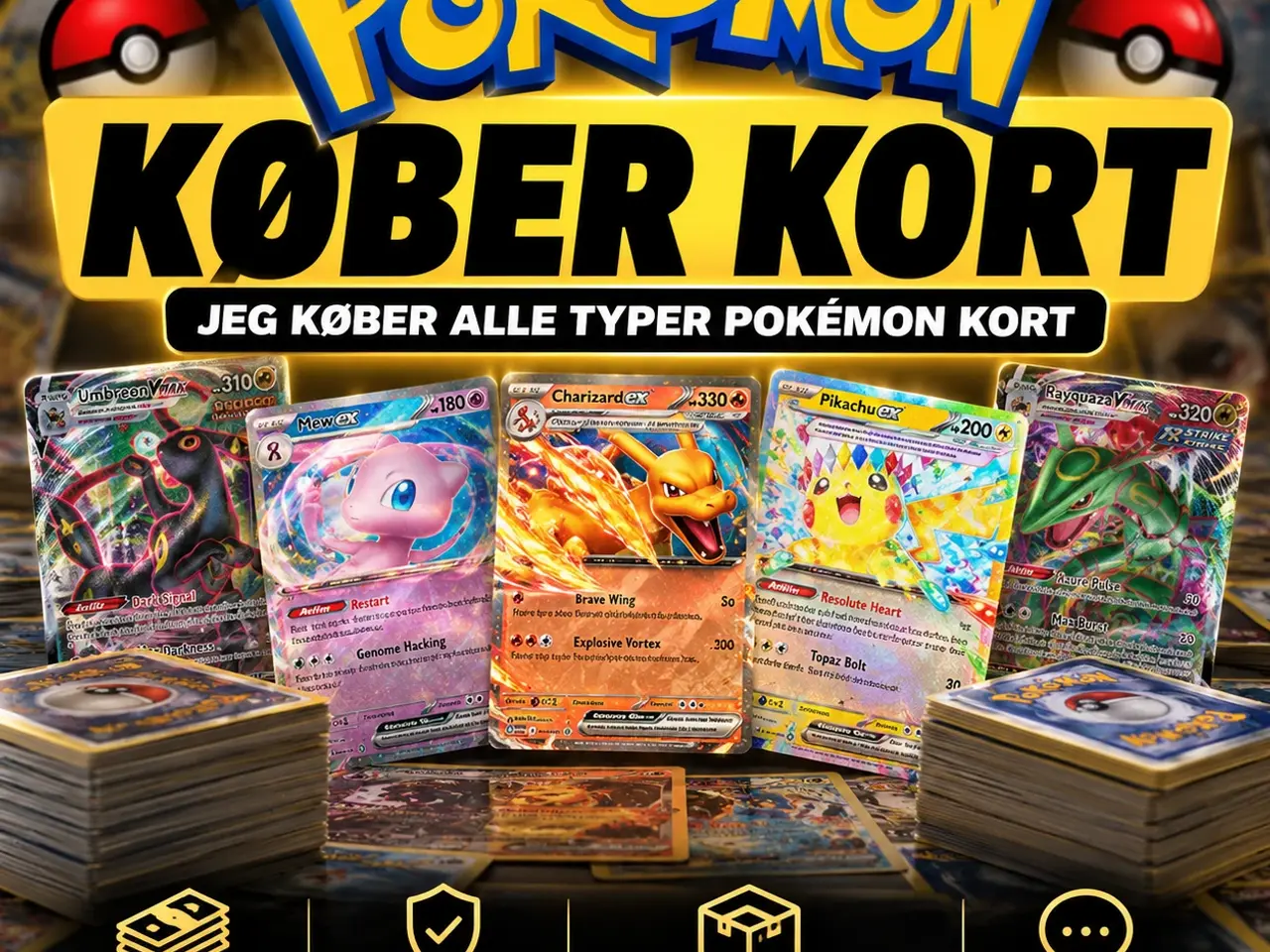 Billede 1 - Sælg dine pokemon kort