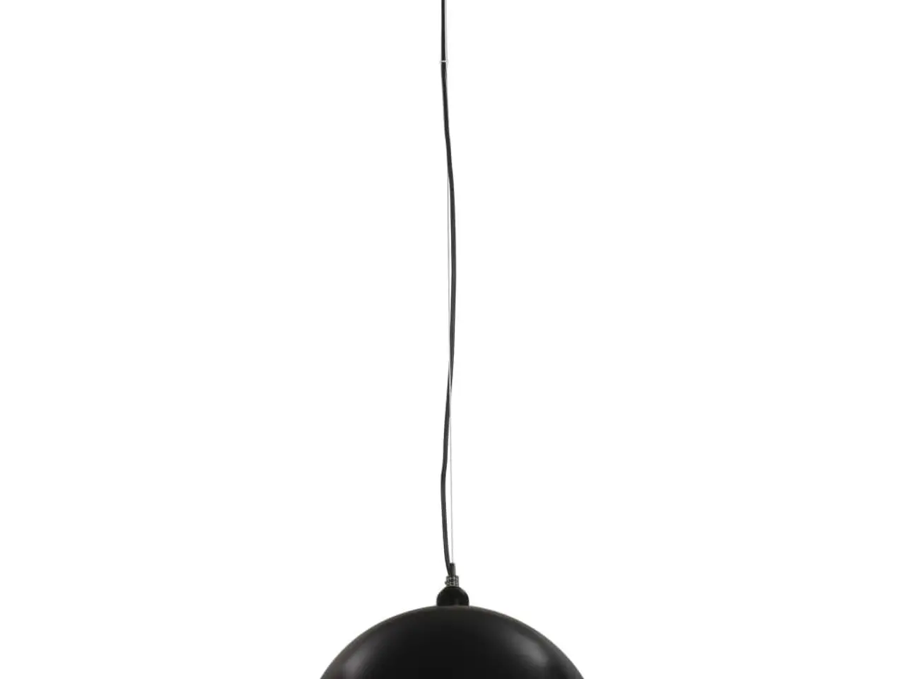 Billede 4 - Loftslamper sæt - halvkugle 40 cm E27, sort/guld (2 stk.)