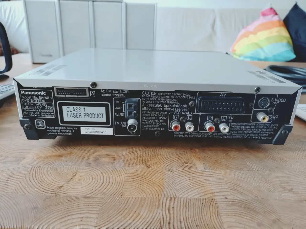 Billede 2 - Panasonic Home Theater System SC-MT1