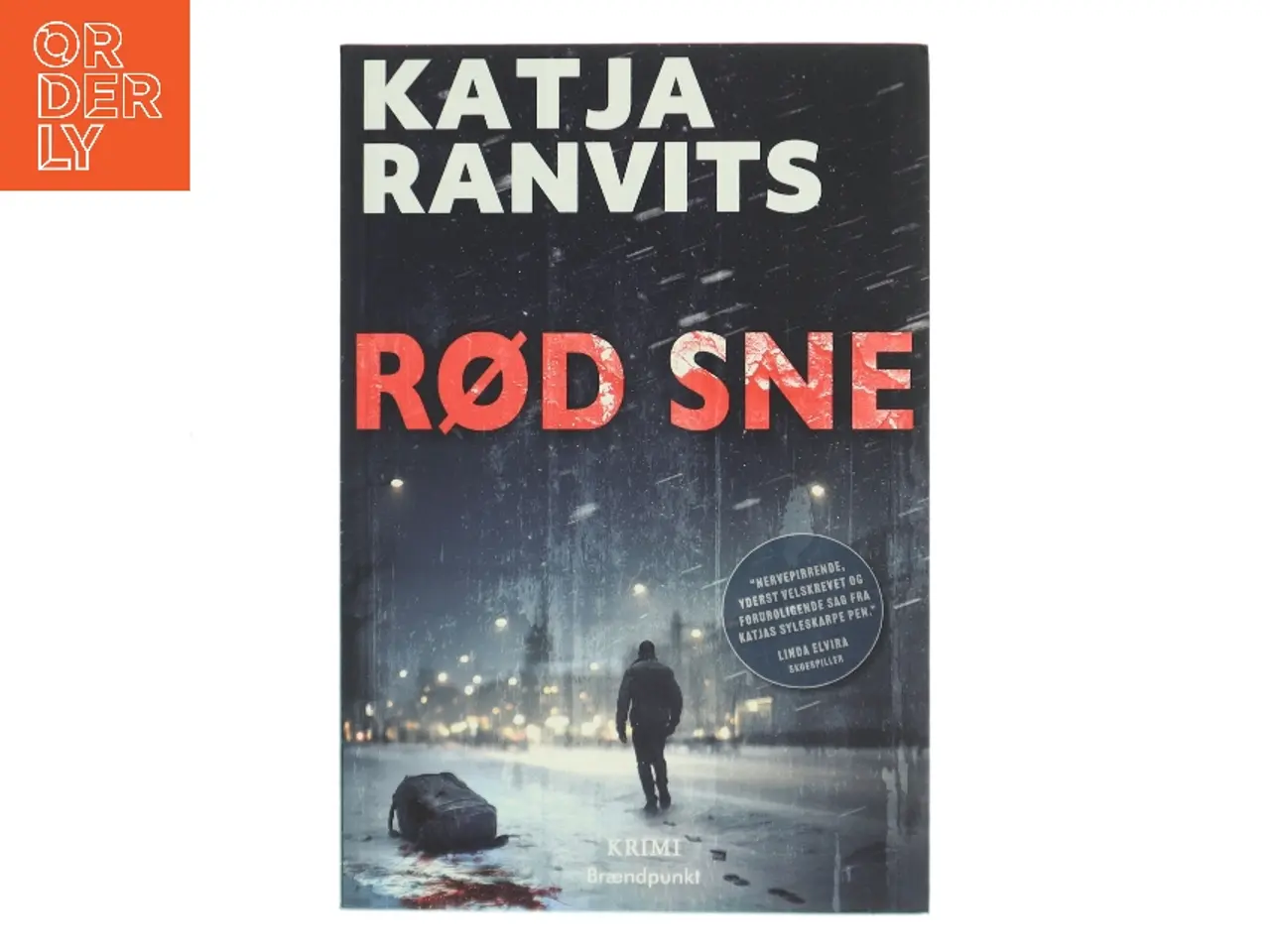 Billede 1 - Rød sne : krimi af Katja Ranvits (Bog)