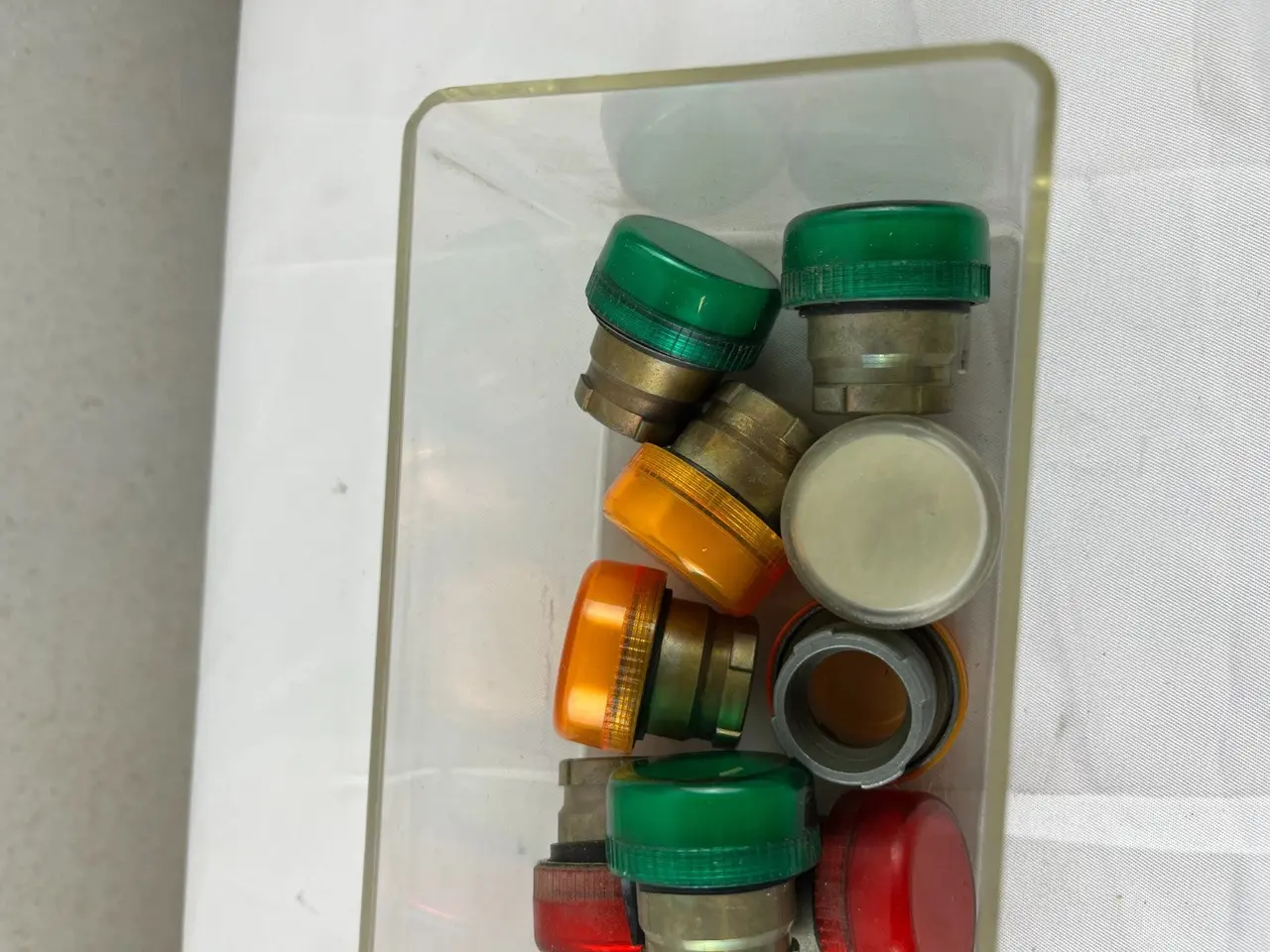Billede 6 - blandet parti 22mm Pilot Light Indicator Heads Red