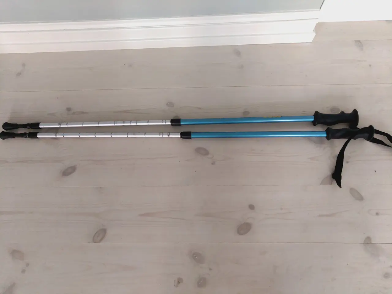 Billede 3 - TRGS Trekking Pole vandrestave blå justerbare