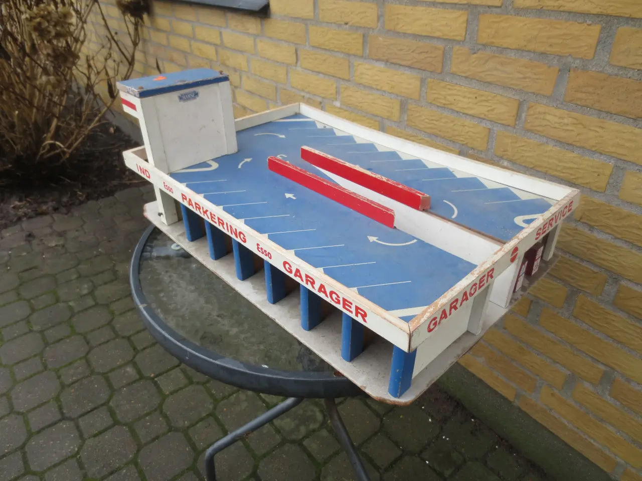 Billede 2 - 1 stk Retro ESSO Garageanlæg/Værksted