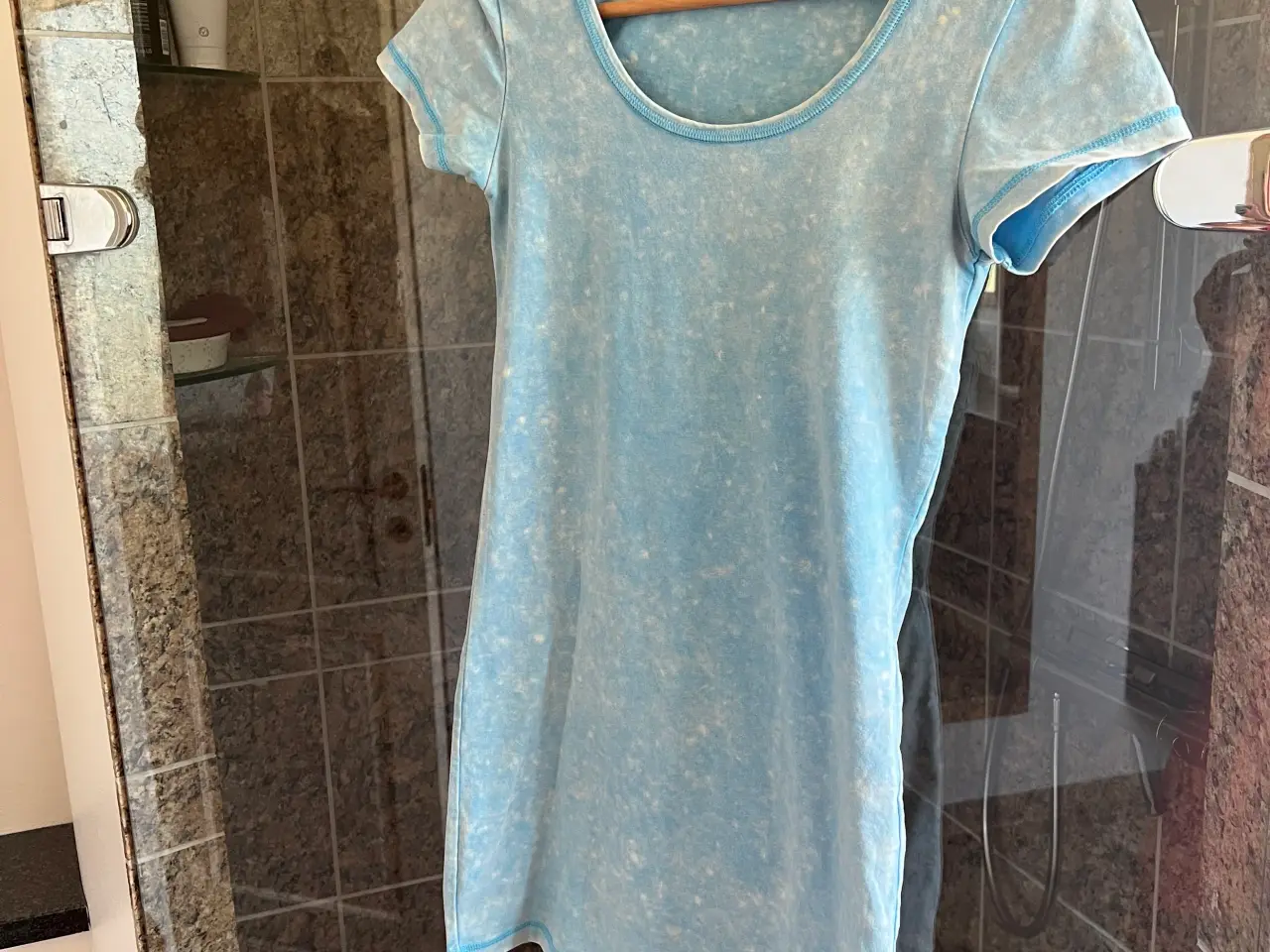 Billede 3 - Smart turkis lang bluse str small