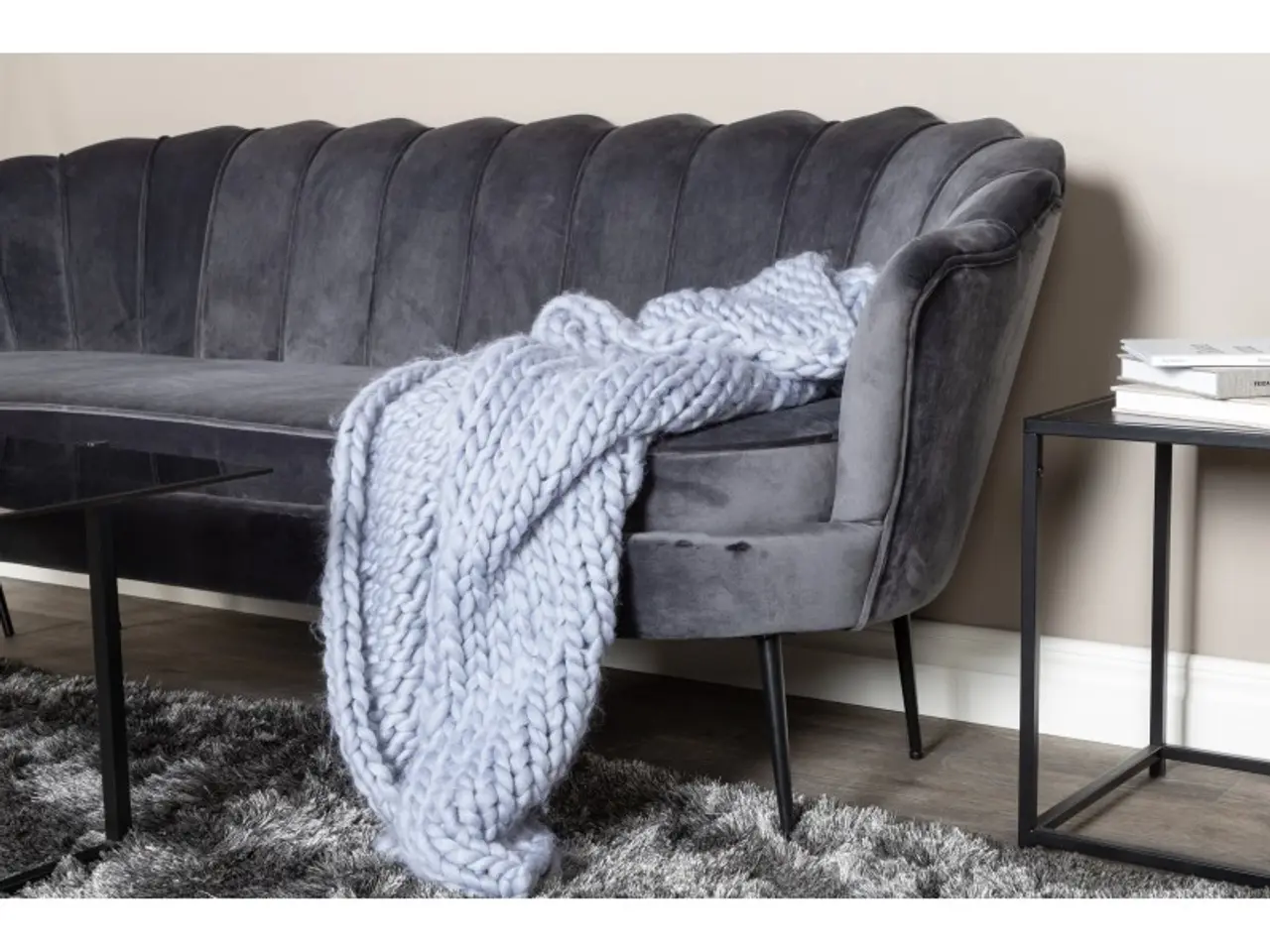 Billede 5 - Calais 3 personers Sofa - Sort og Mørkegrå