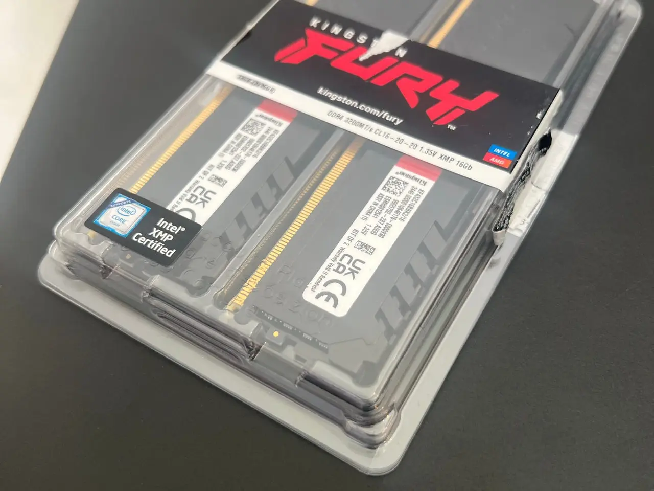 Billede 3 - Kingston Fury Beast DDR4 RAM 8GB 3200MHz
