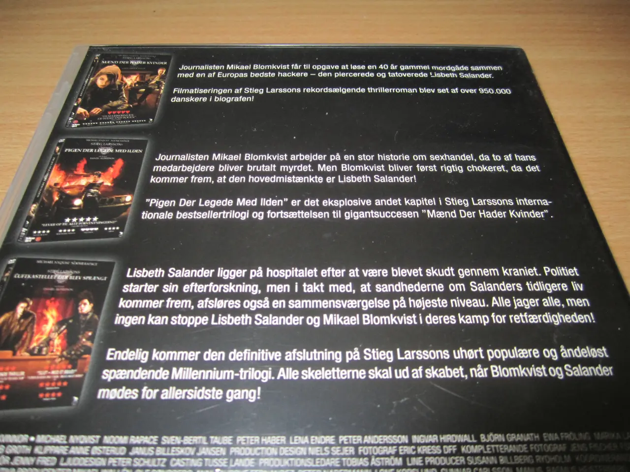 Billede 3 - STIEG LARSSON. Alle 3 Film. BOKS.