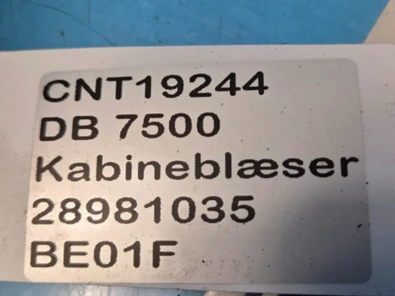 Billede 10 - Dronningborg D7500 Kabineblæser 28981035