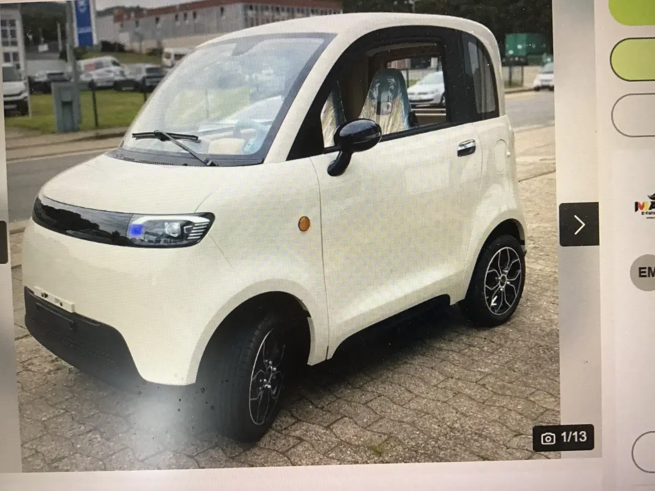 Billede 4 - Kabinescooter m. 4 hjul