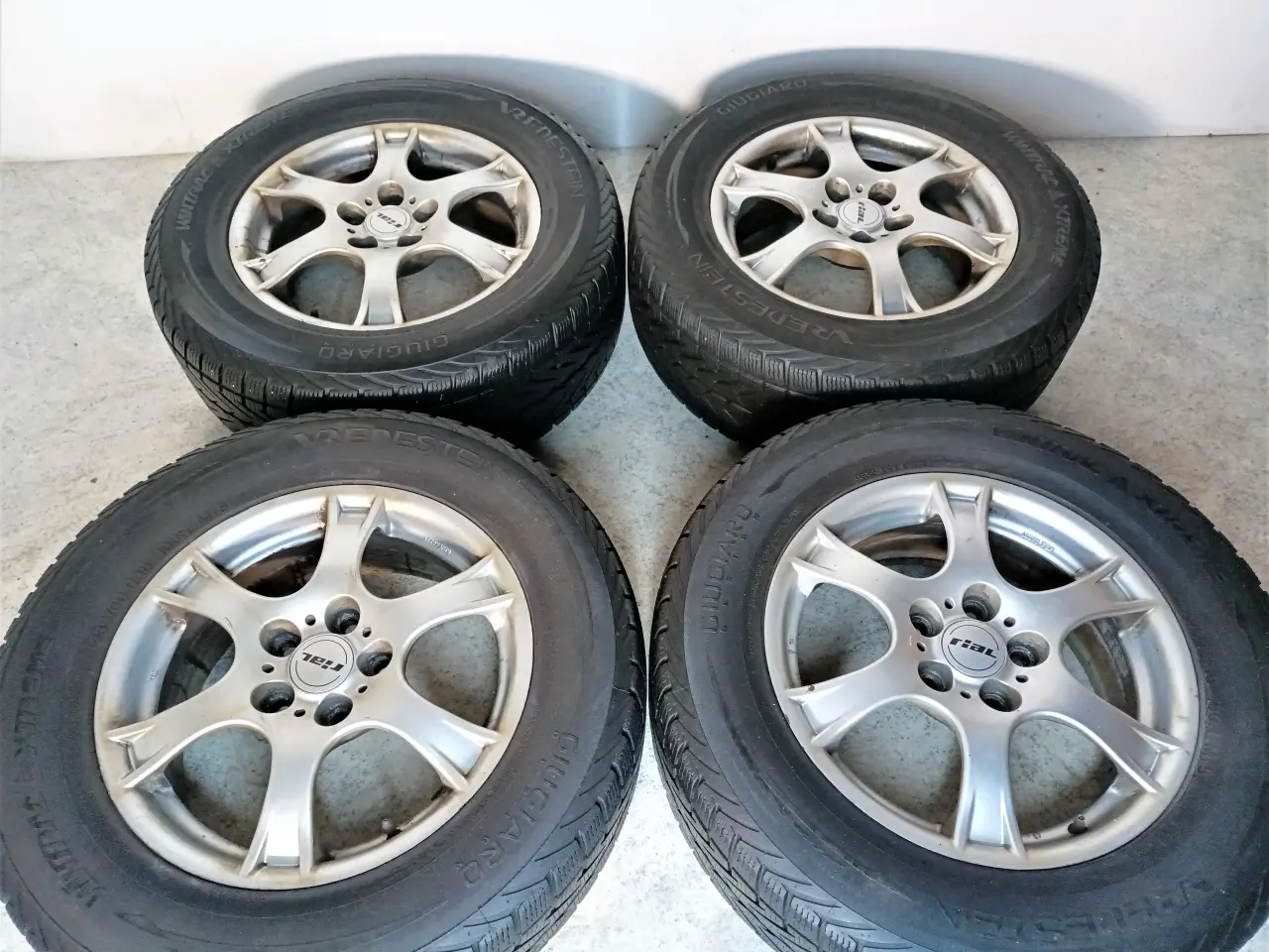 Billede 5 - 5x114,3 16" ET45 Rial vintersæt