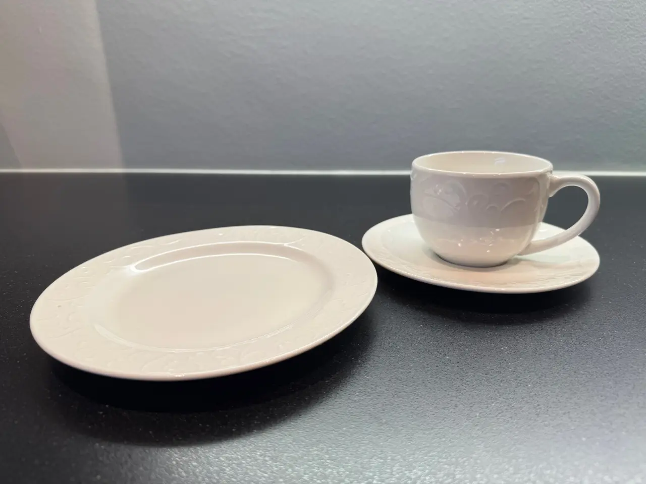 Billede 1 - Kaffestel med dessert-/kagetallerkner