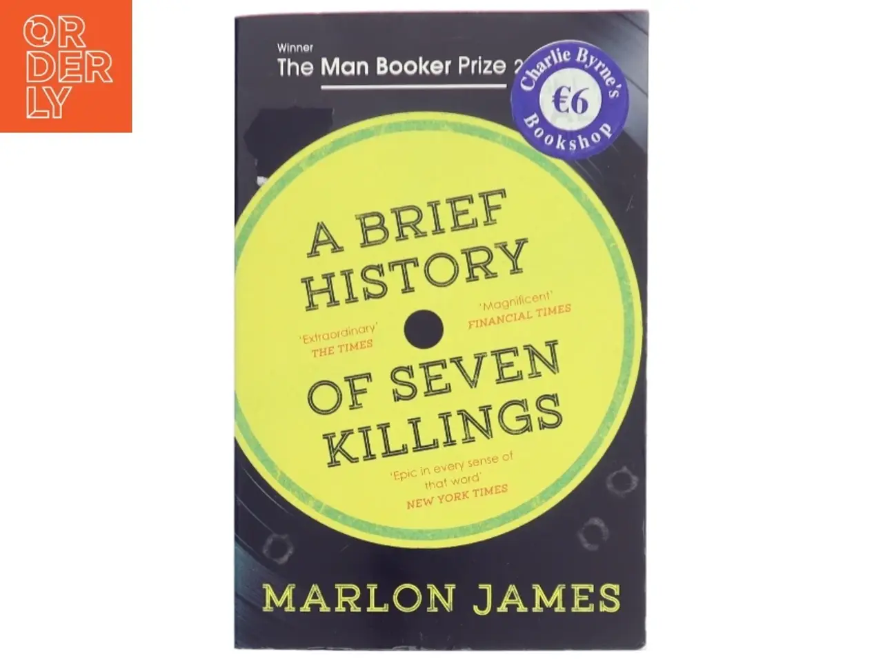 Billede 1 - Bob Marley: A brief history of seven killings : a novel af Marlon James (1970-) (Bog)