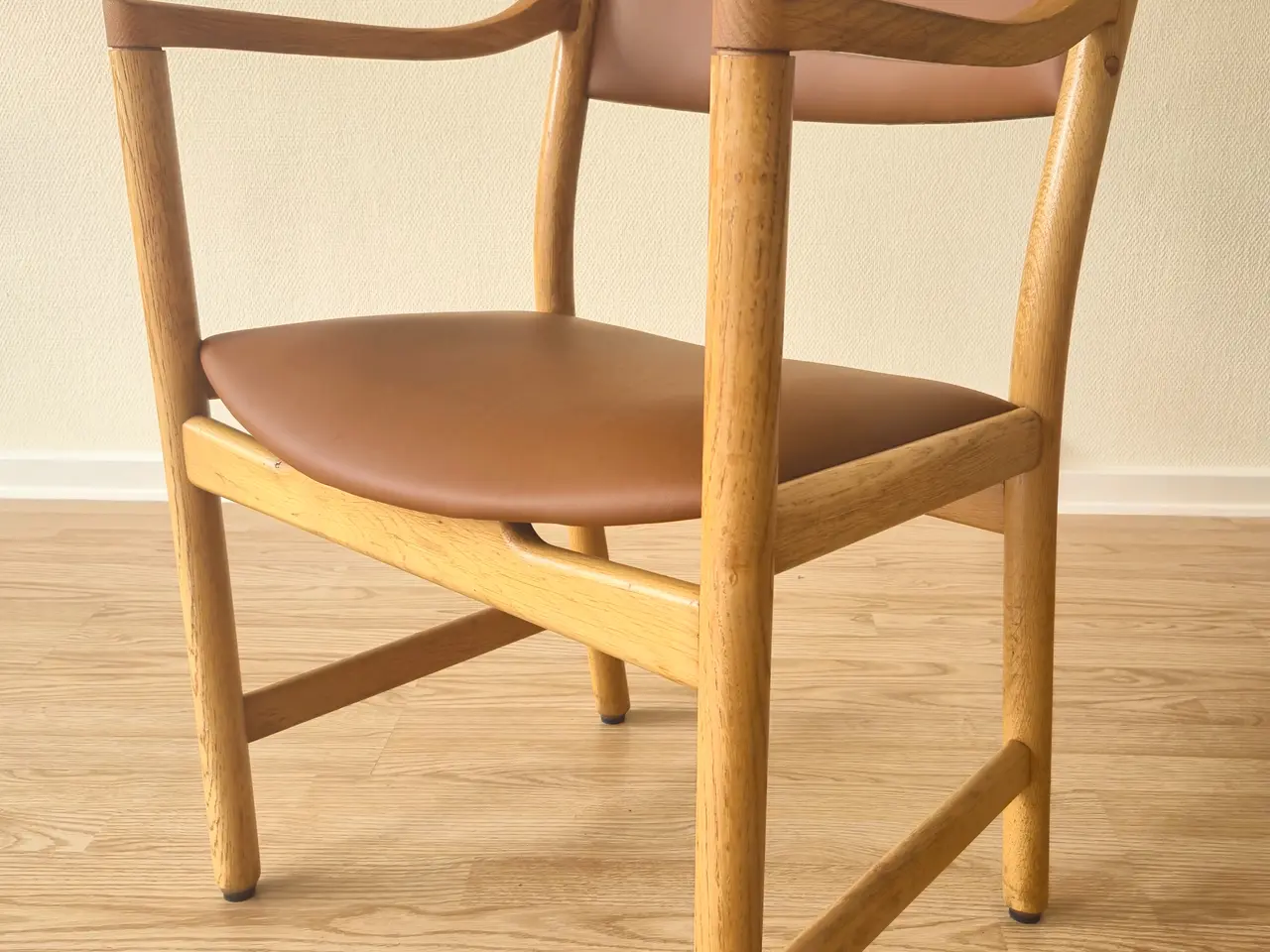 Billede 2 - 6 originale Wegner CH50 spisebordsstole i massiv e
