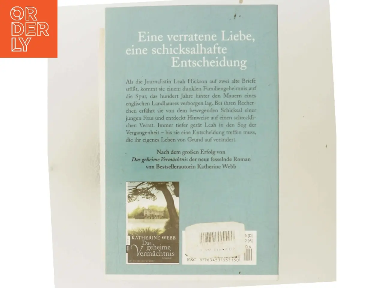 Billede 3 - Das Haus der vergessenen Träume af Katherine Webb (Bog)