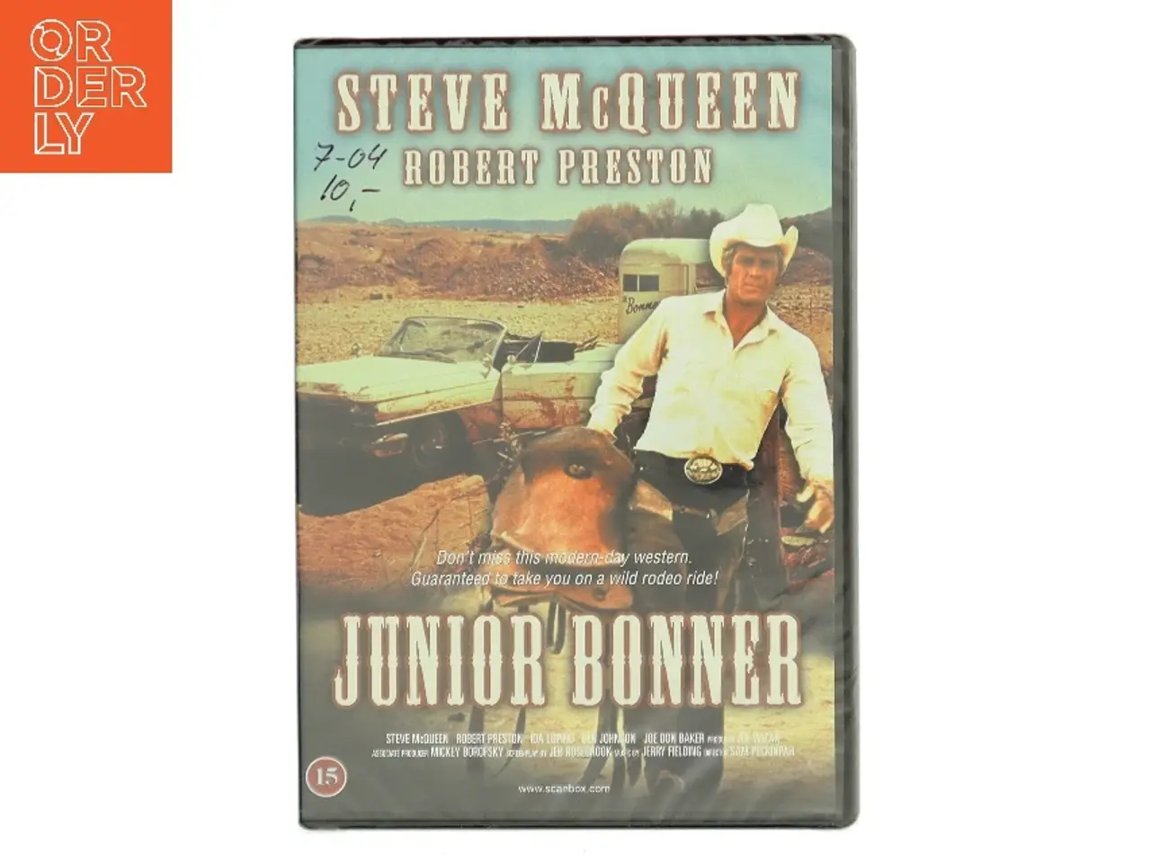 Billede 1 - Junior Bonner med Steve McQueen (DVD)