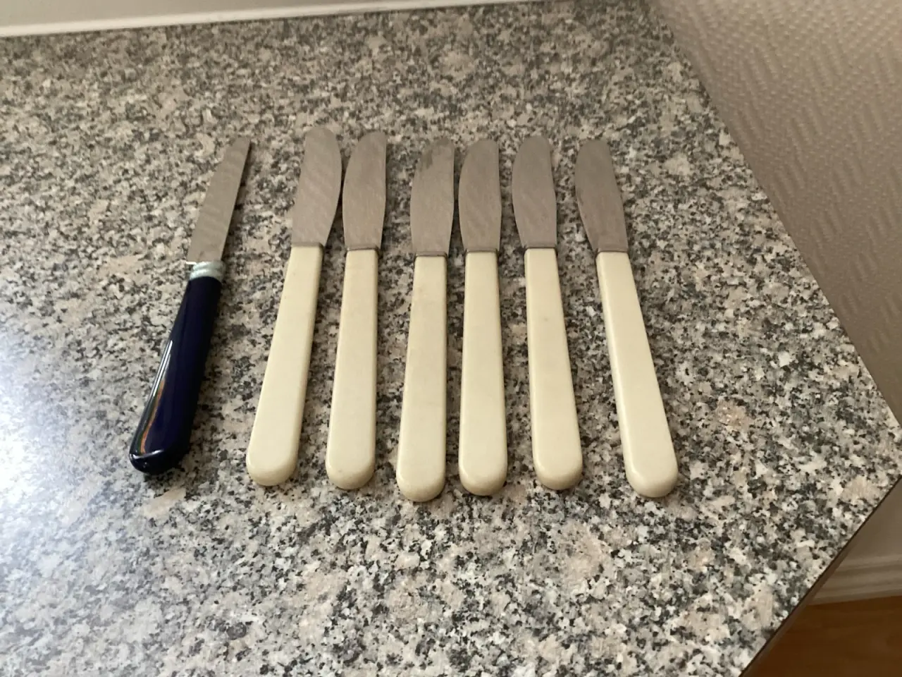 Billede 1 - 6 hvide knive
