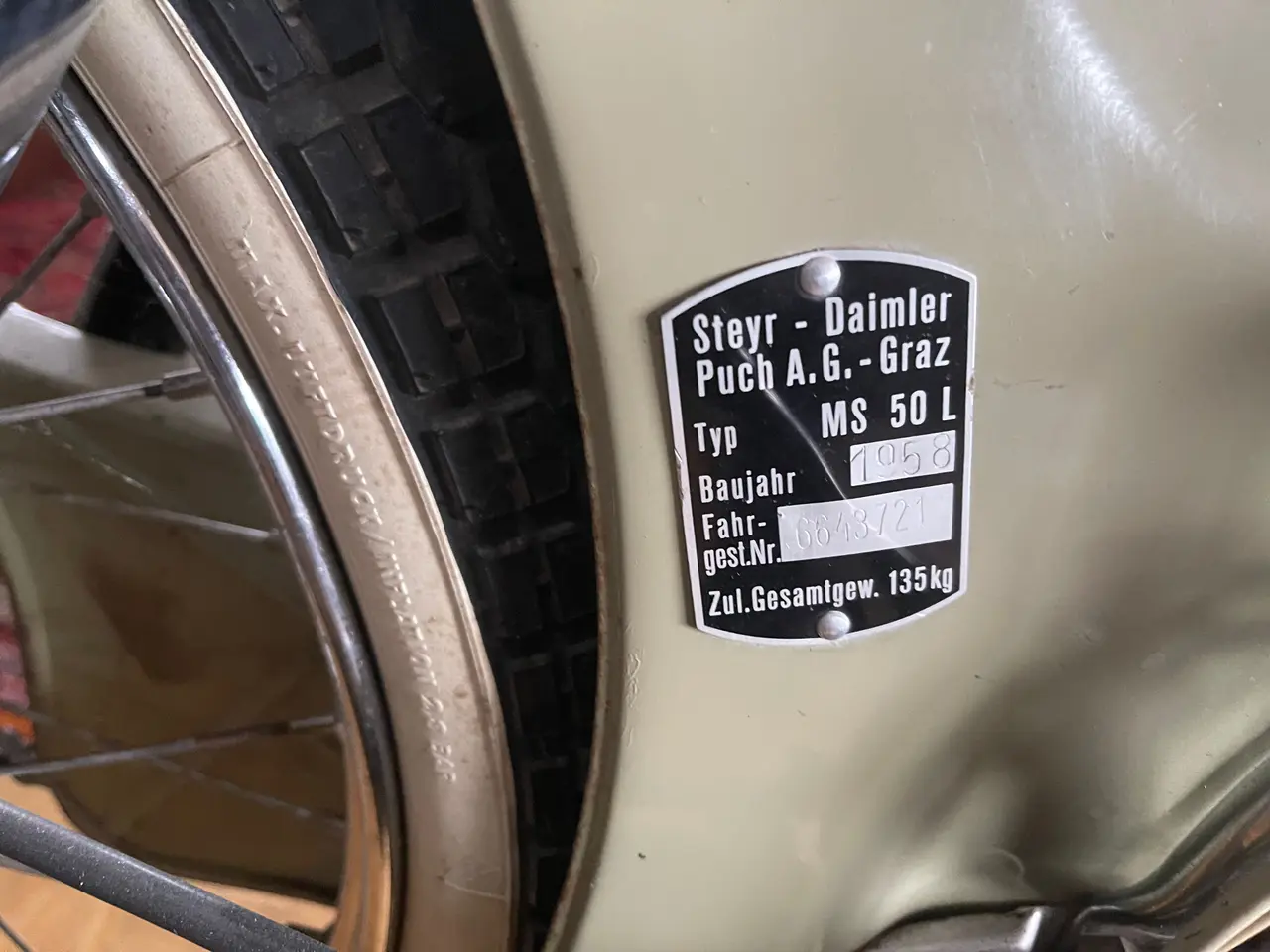 Billede 4 - Sjældent PUCH MS 50-L tre gears