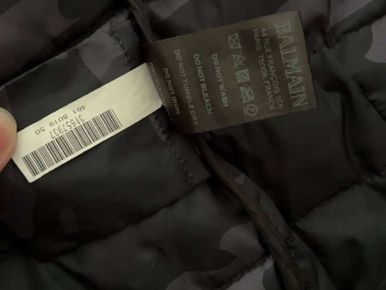 Billede 8 - Balmain Paris jakke – ægte – camouflage