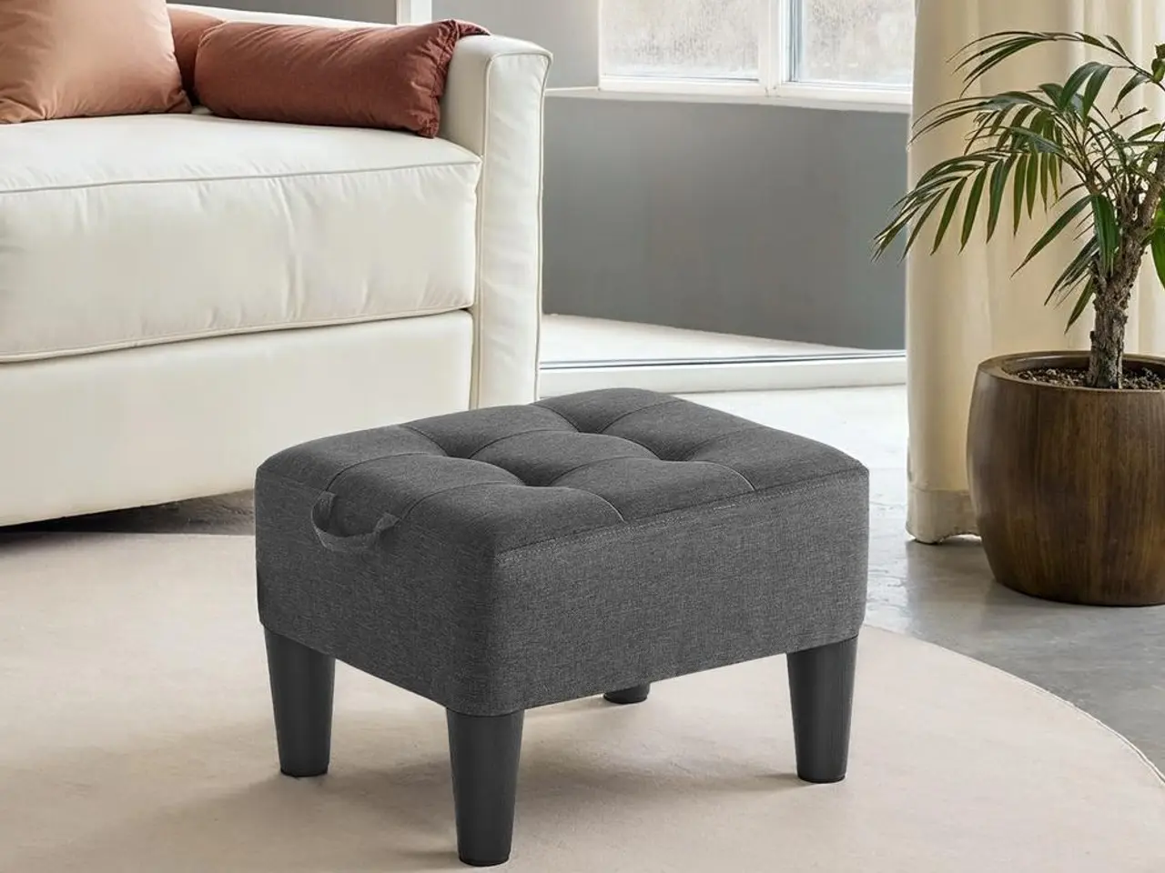 Billede 4 - Fodskammel med opbevaring - 40 x 32 x 26 cm