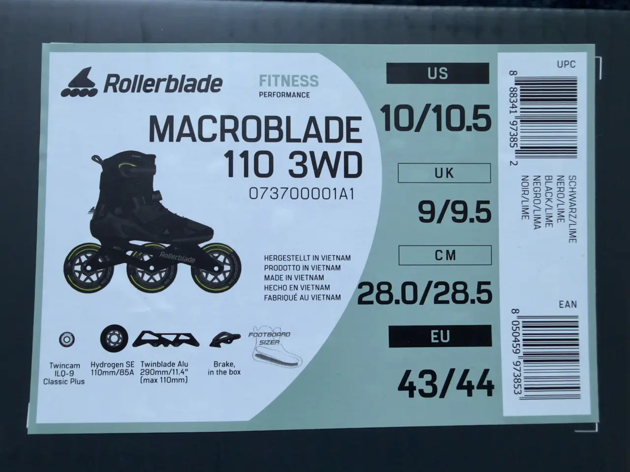 Billede 5 - Rulleskøjer - Macroblade 110 3WD