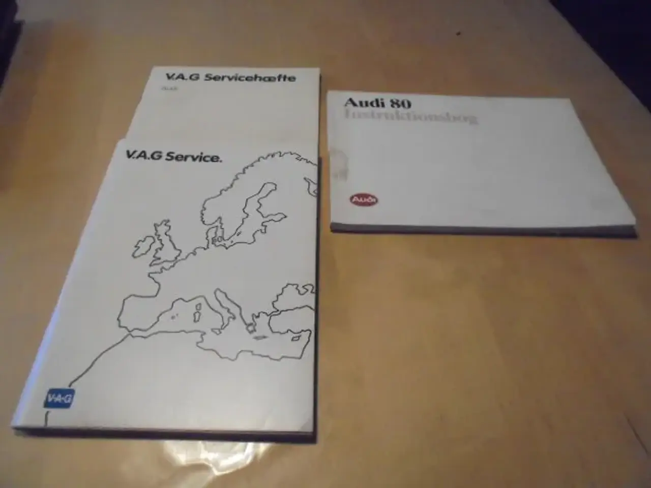 Billede 1 - Instruktionsbog til Audi 80 - 1986